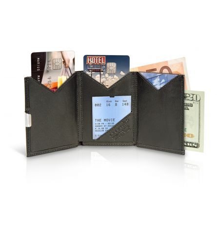 Exentri Wallet RFID Chess Black