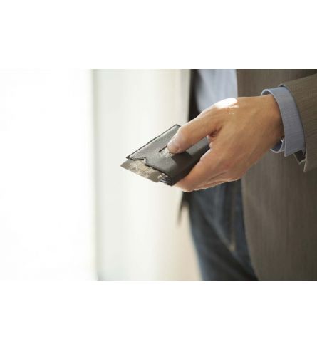 Exentri RFID Wallet Blue