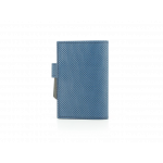 Ögon Cascade Wallet Snap Traforato Blue